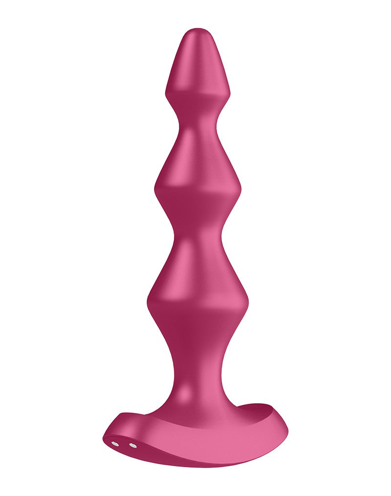 Satisfyer - Lolli Plug 1 - Vibrating Anal Plug - Red - UABDSM