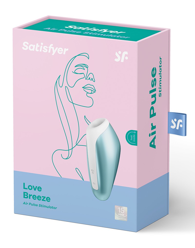 Satisfyer Love Breeze Blue / Incl. Bluetooth And App - UABDSM