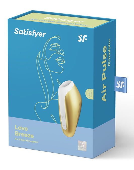 Satisfyer Love Breeze Gold / Incl. Bluetooth And App - UABDSM