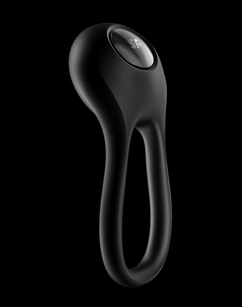 Satisfyer - Majestic Duo - Cockring Vibrator - Black - UABDSM