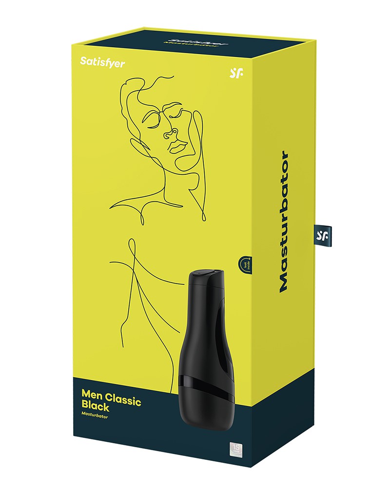 Satisfyer Men Classic Black - UABDSM