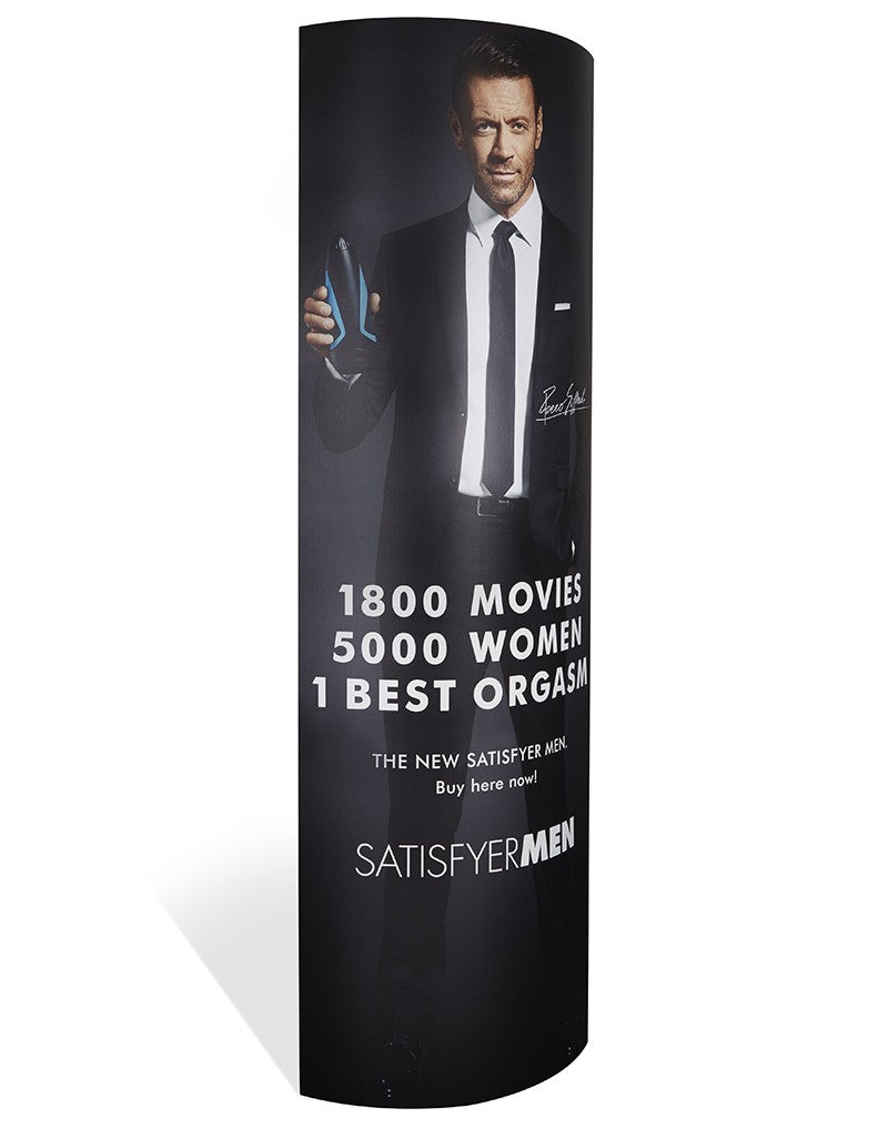 Satisfyer Men Oval Stand Up Display - UABDSM