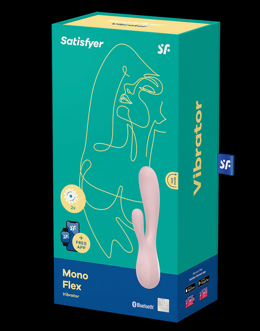 Satisfyer Mono Flex Mauve / Incl. Bluetooth And App - UABDSM