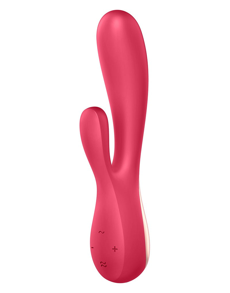 Satisfyer Mono Flex Red Berry / Incl. Bluetooth And App - UABDSM