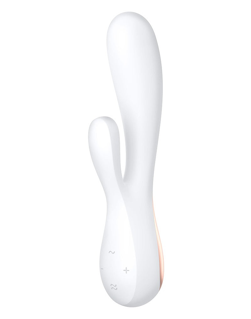 Satisfyer Mono Flex White / Incl. Bluetooth And App - UABDSM