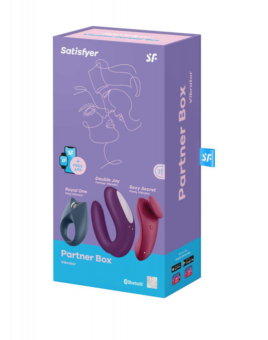 Satisfyer - Partner Box 3 - Multicolor - UABDSM