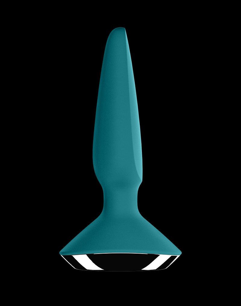 Satisfyer - Plug-ilicious 1 - Vibrating Anal Plug - Blue - UABDSM