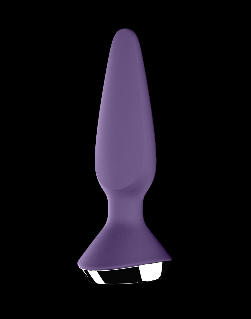 Satisfyer - Plug-ilicious 1 - Vibrating Anal Plug - Purple - UABDSM