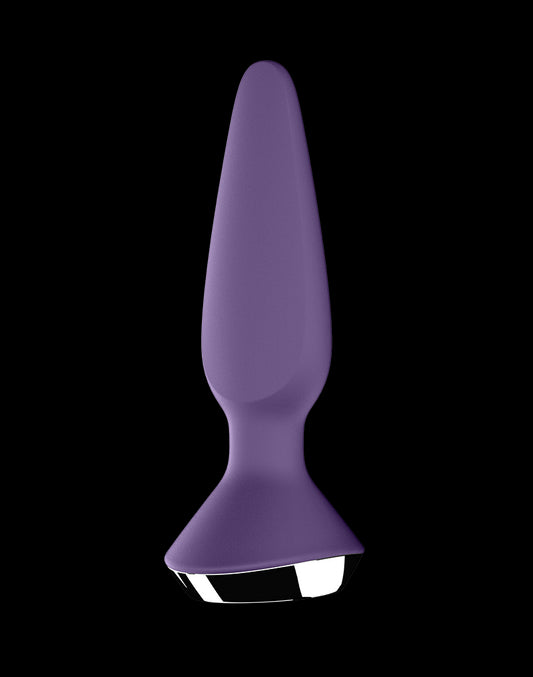 Satisfyer - Plug-ilicious 1 - Vibrating Anal Plug - Purple - UABDSM