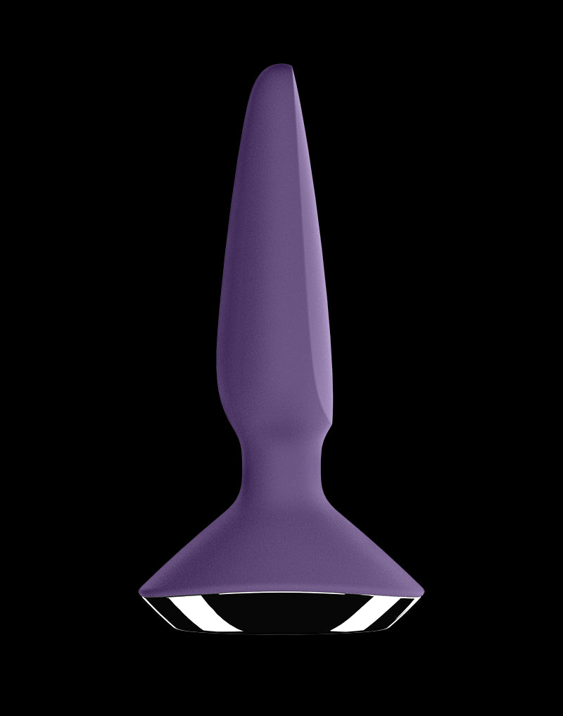 Satisfyer - Plug-ilicious 1 - Vibrating Anal Plug - Purple - UABDSM