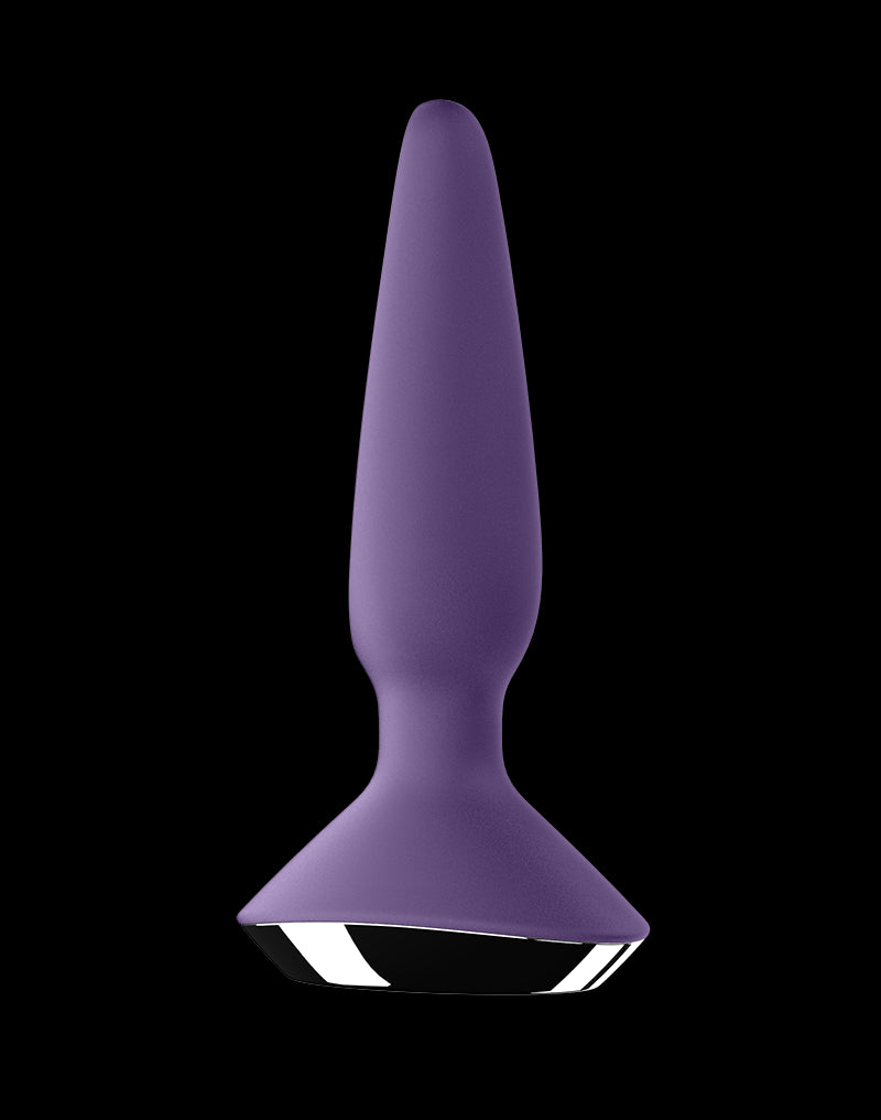 Satisfyer - Plug-ilicious 1 - Vibrating Anal Plug - Purple - UABDSM