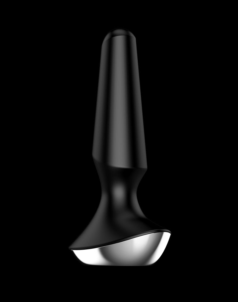 Satisfyer - Plug-ilicious 2 - Vibrating Anal Plug - Black - UABDSM