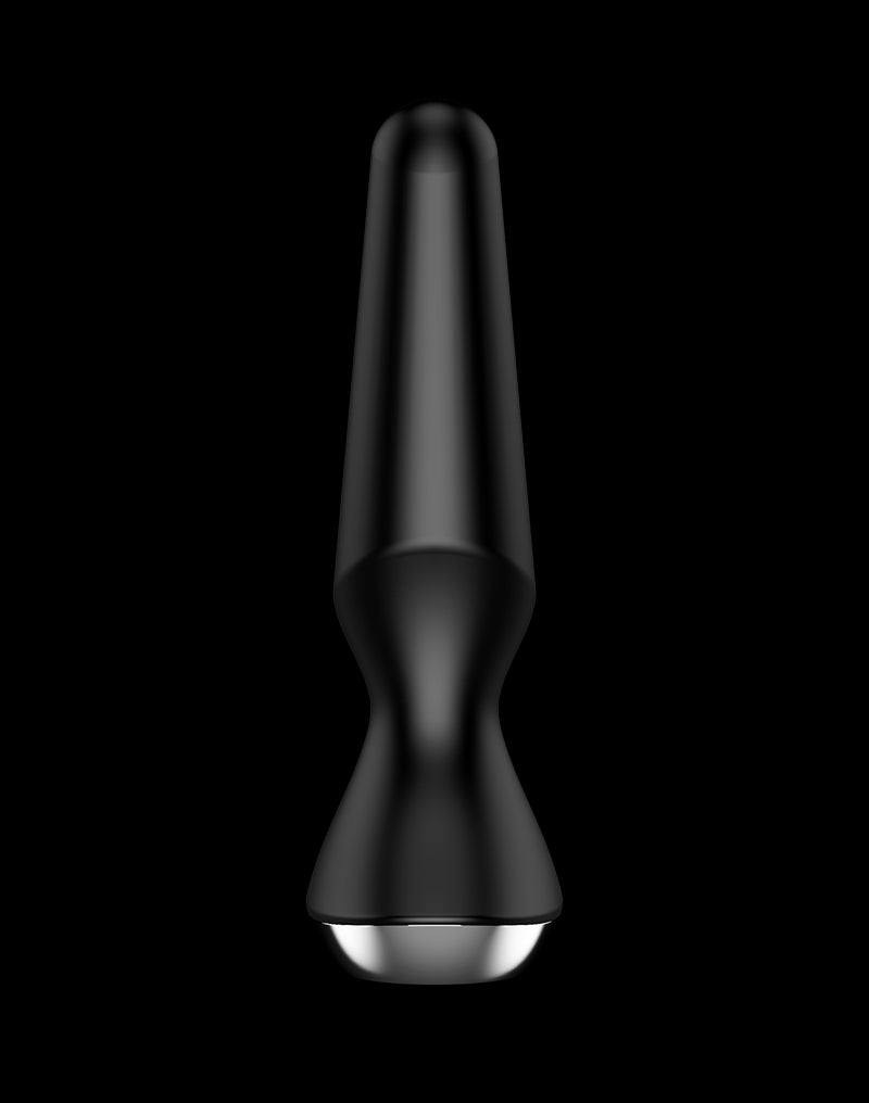 Satisfyer - Plug-ilicious 2 - Vibrating Anal Plug - Black - UABDSM