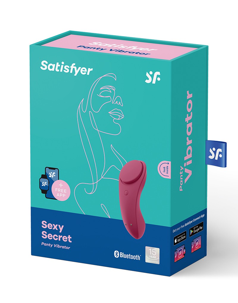 Satisfyer Sexy Secret Panty Vibrator / Incl. Bluetooth And App – Adult Sex  Toys, Intimate Supplies, Sexual Wellness, Online Sex Store – UABDSM