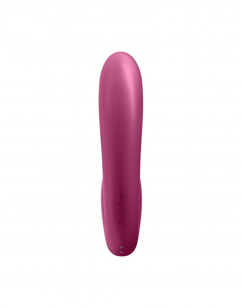 Satisfyer - Sunray - Air Pulse + G-Spot Vibrator - Berry - UABDSM