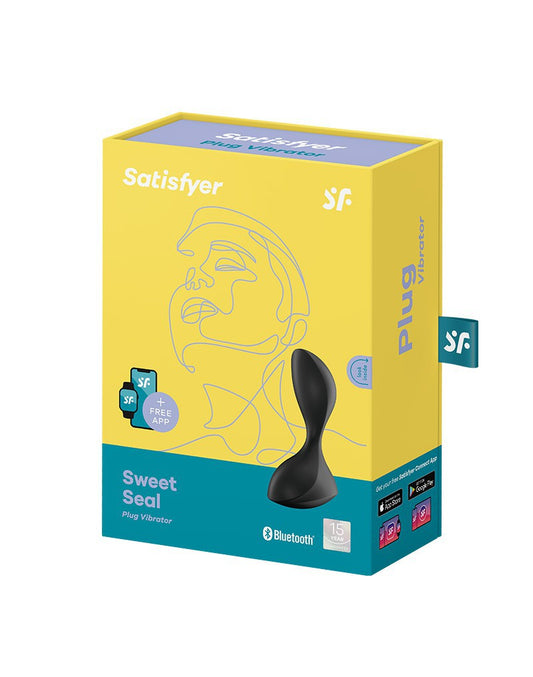 Satisfyer - Sweet Seal - Anal Vibrator - Black - UABDSM