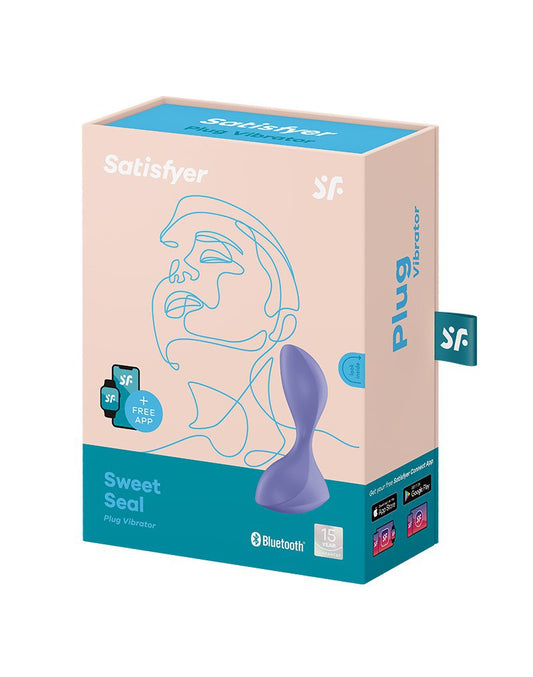Satisfyer - Sweet Seal - Anal Vibrator - Lilac - UABDSM
