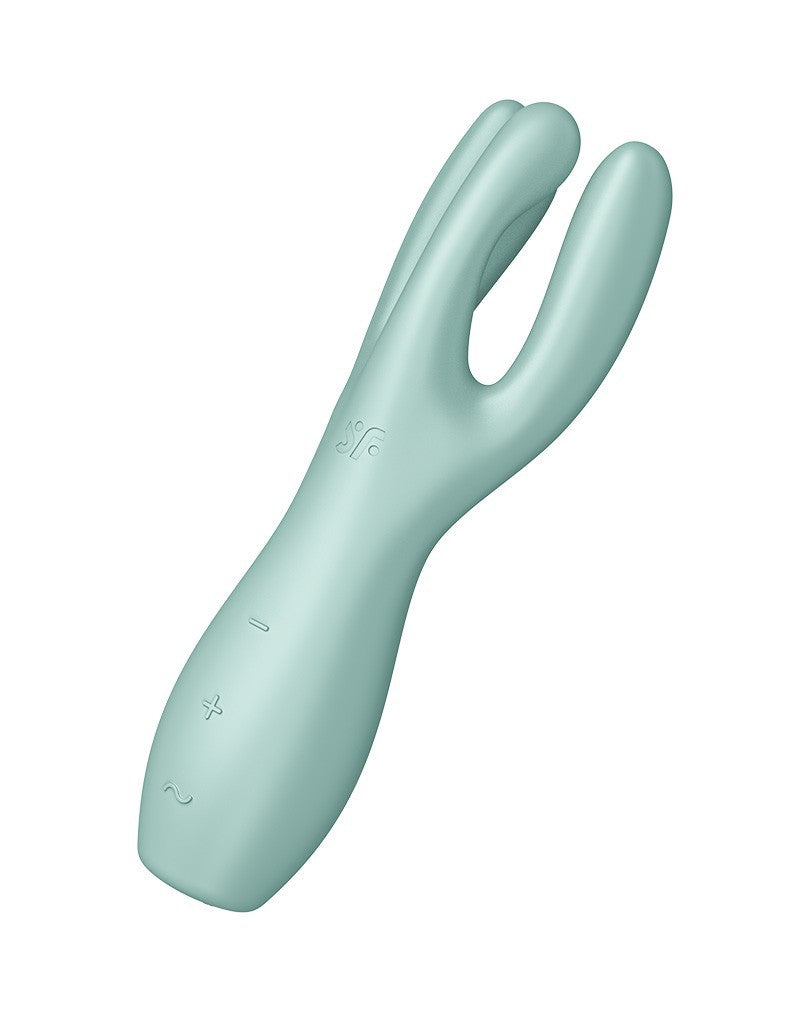 Satisfyer - Threesome 3 - Multi Vibrator - Mint - UABDSM