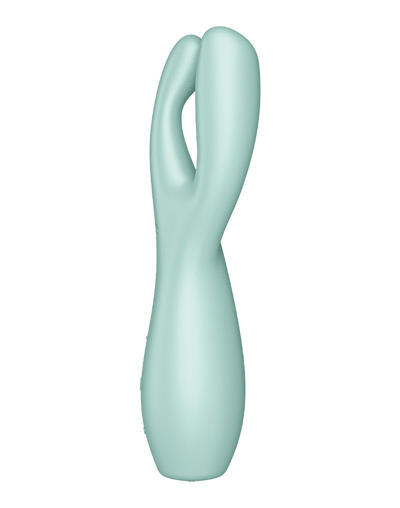 Satisfyer - Threesome 3 - Multi Vibrator - Mint - UABDSM