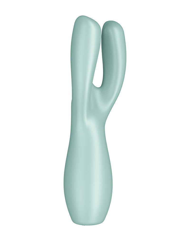 Satisfyer - Threesome 3 - Multi Vibrator - Mint - UABDSM