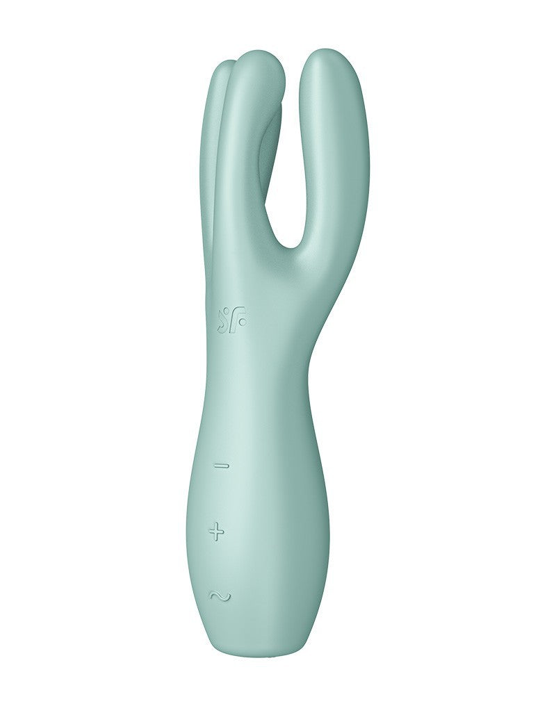 Satisfyer - Threesome 3 - Multi Vibrator - Mint - UABDSM