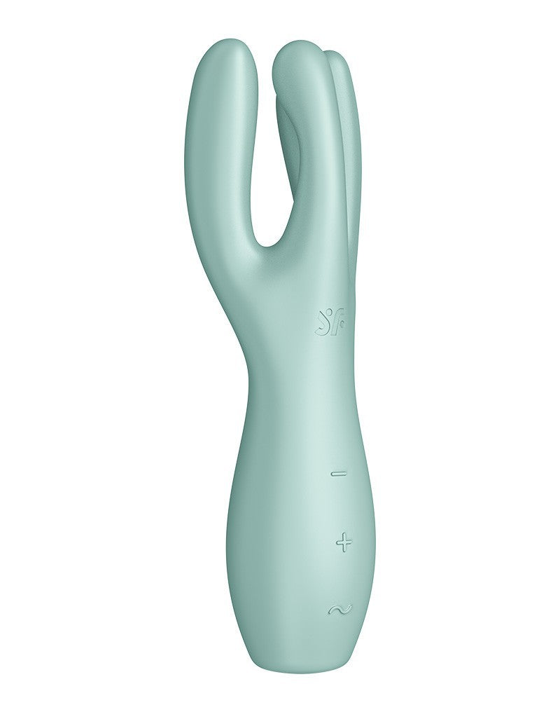 Satisfyer - Threesome 3 - Multi Vibrator - Mint - UABDSM