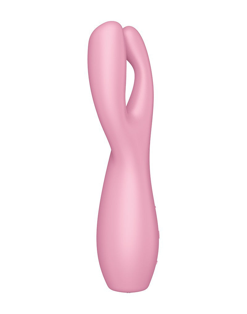 Satisfyer - Threesome 3 - Multi Vibrator - Pink - UABDSM