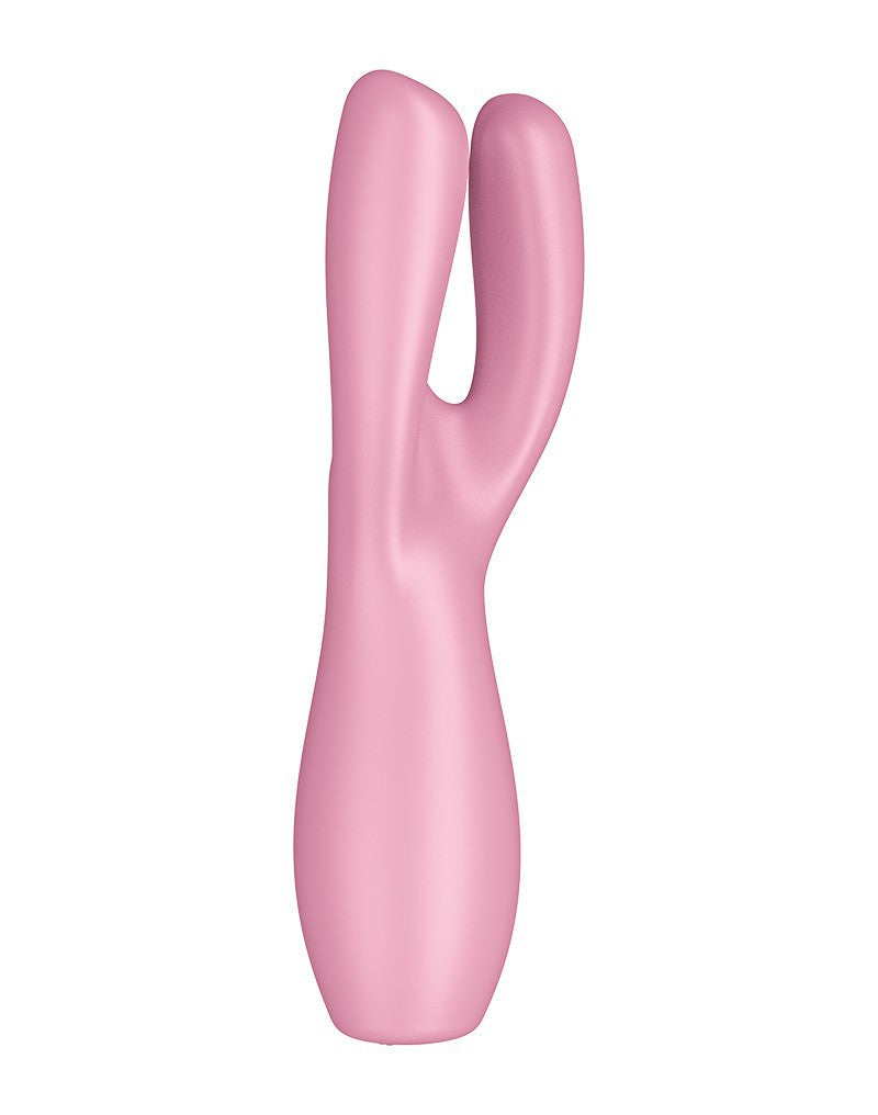 Satisfyer - Threesome 3 - Multi Vibrator - Pink - UABDSM