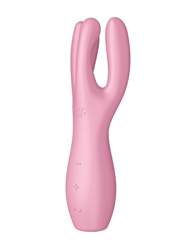 Satisfyer - Threesome 3 - Multi Vibrator - Pink - UABDSM