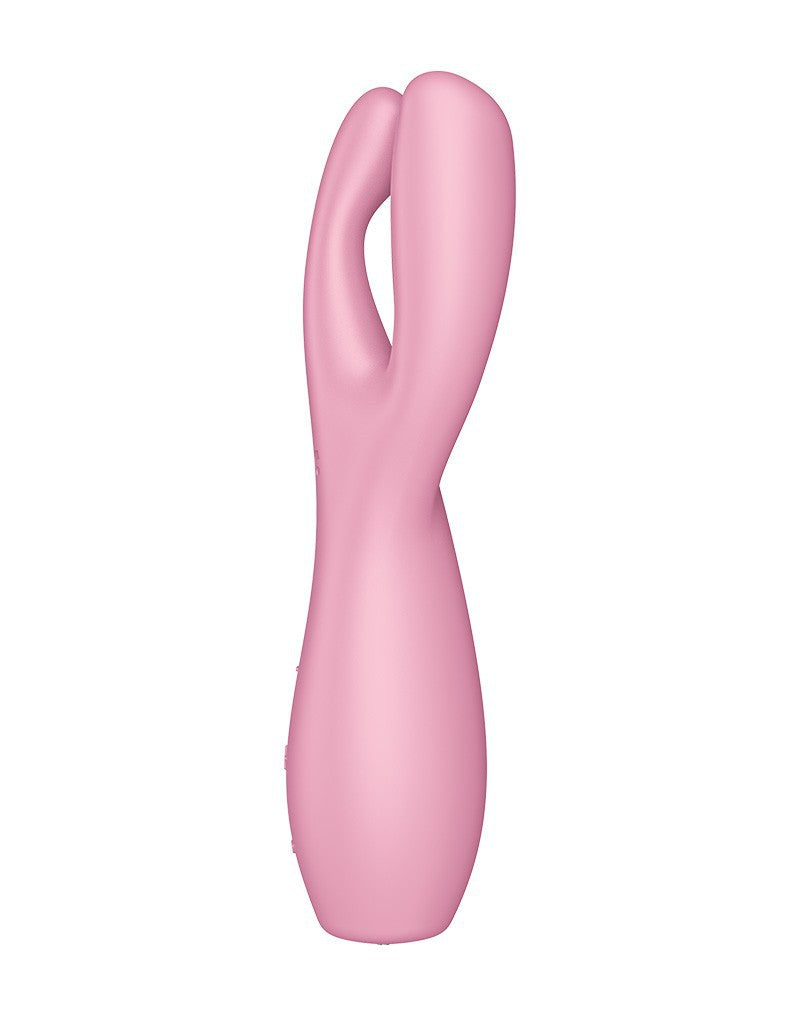 Satisfyer - Threesome 3 - Multi Vibrator - Pink - UABDSM