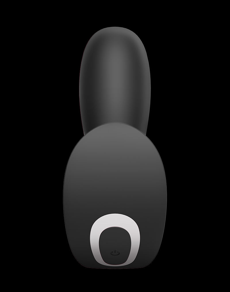 Satisfyer - Top Secret+ - Wearable Vibrator With Anal Stimulator - Black - UABDSM