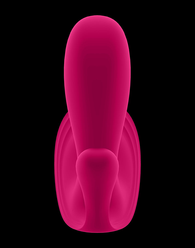 Satisfyer - Top Secret+ - Wearable Vibrator With Anal Stimulator - Pink - UABDSM