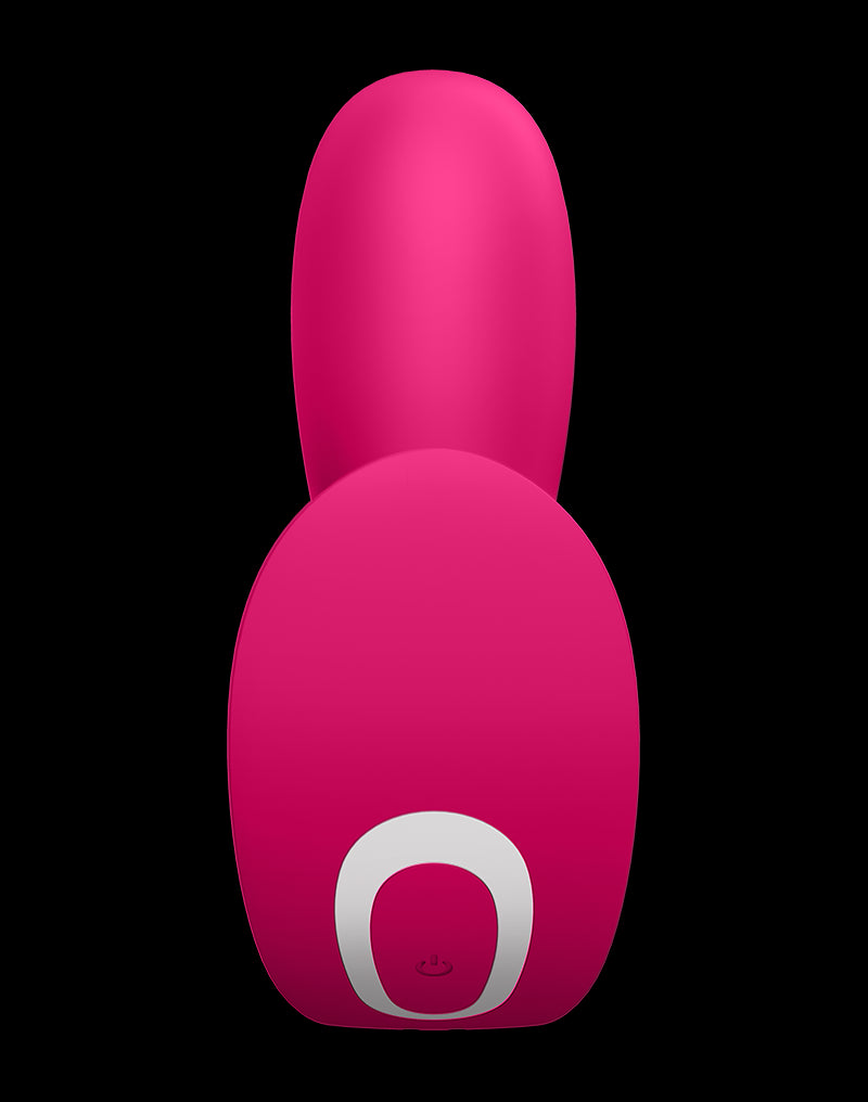 Satisfyer - Top Secret+ - Wearable Vibrator With Anal Stimulator - Pink - UABDSM