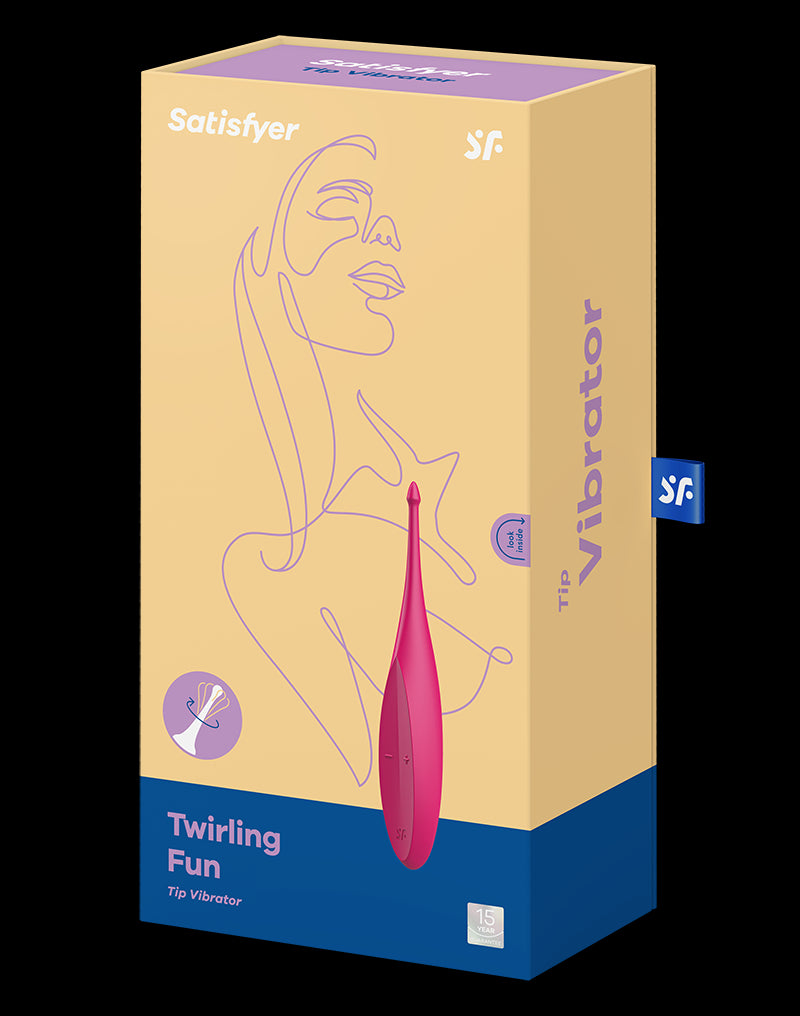 Satisfyer - Twirling Fun - Pin Point Vibrator - Magenta - UABDSM