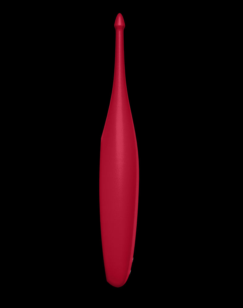 Satisfyer - Twirling Fun - Pin Point Vibrator - Poppy Red - UABDSM