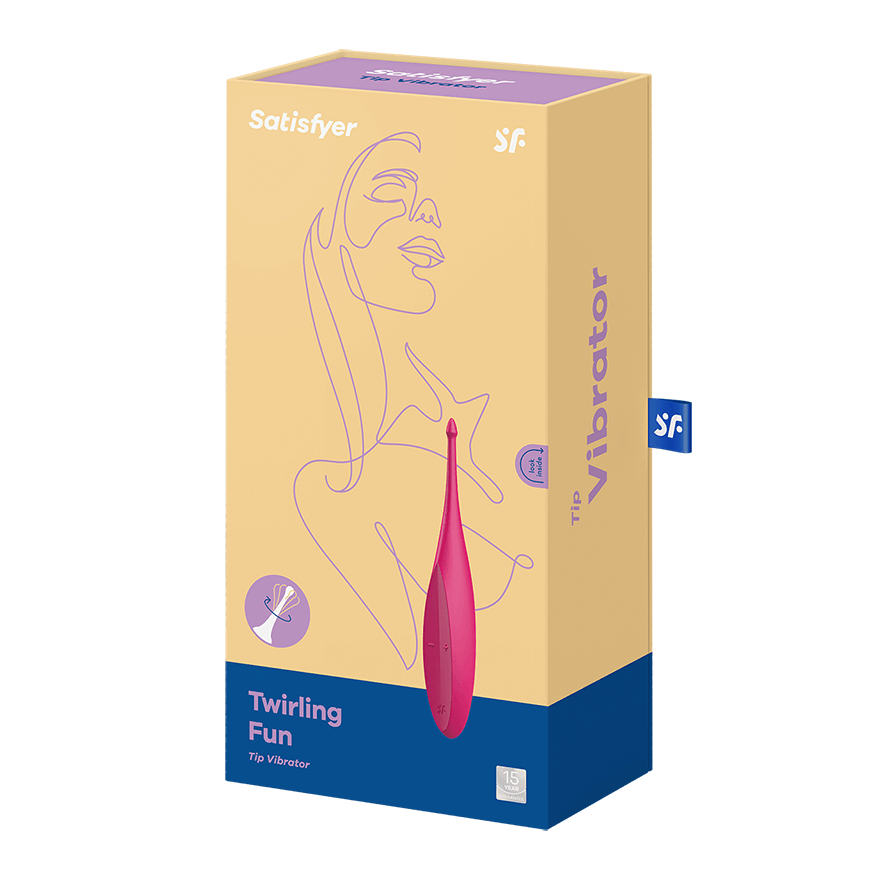 Satisfyer App Enabled Twirling Fun - Magenta - UABDSM