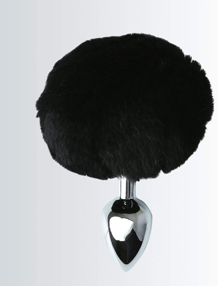 Midnight Metal Bunny Butt Plug - UABDSM