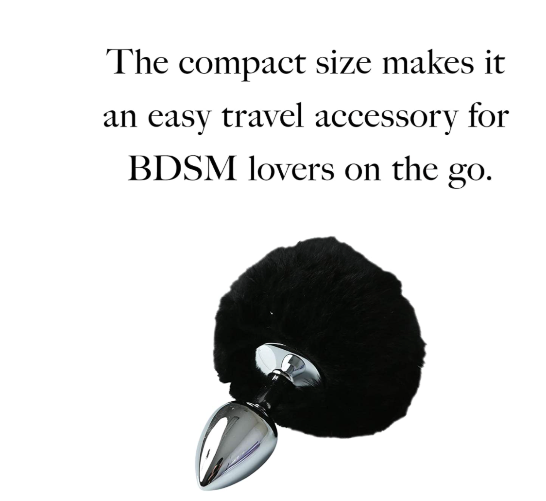 Midnight Metal Bunny Butt Plug - UABDSM