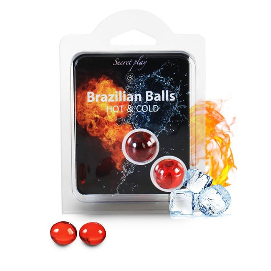 Secret Play Set 2 Hot & Cold Effect Brazilian Balls - UABDSM