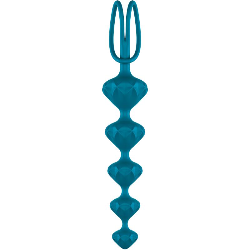 Set of 2 Anal Beads Colored - UABDSM