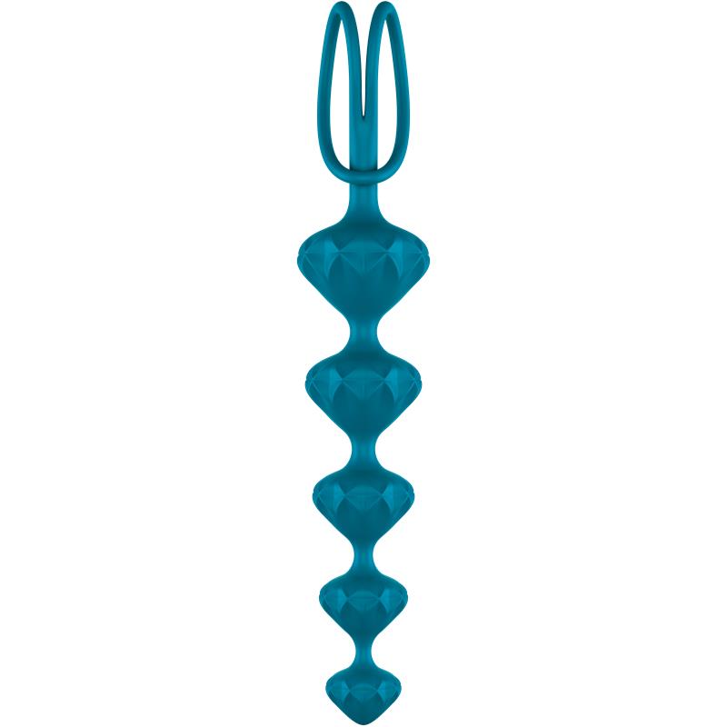 Set of 2 Anal Beads Colored - UABDSM