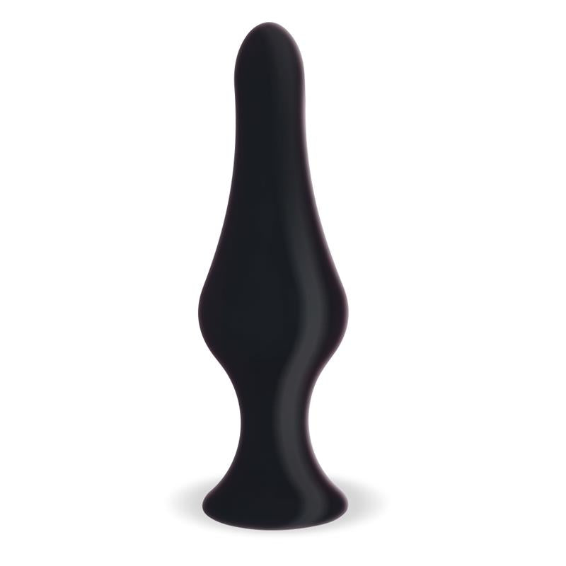 Set of 3 Butt Plugs Black - UABDSM