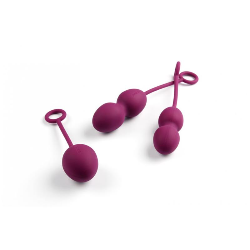 Set of 3 Kegel Balls Nova Violet - UABDSM