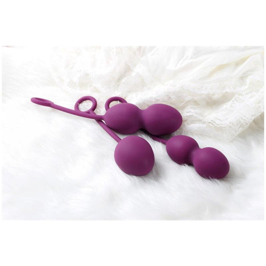 Set of 3 Kegel Balls Nova Violet - UABDSM