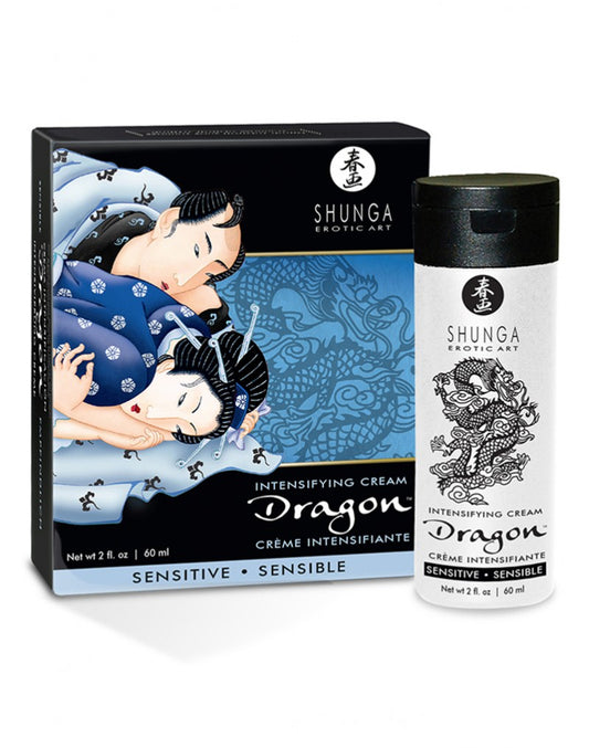 Shunga - Dragon Intensifying Cream Sensitive 60ml. - UABDSM