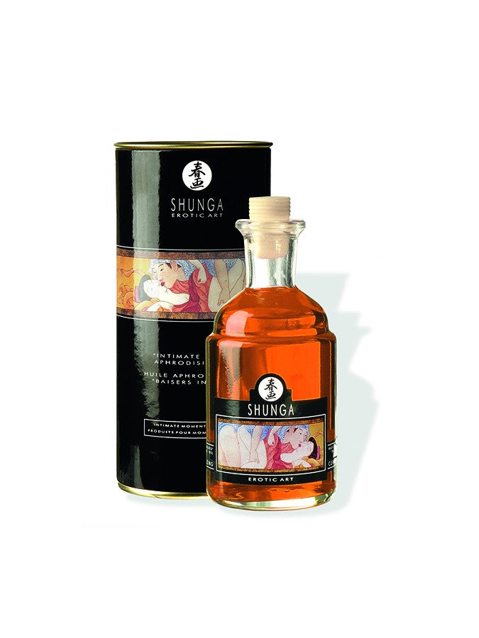 Shunga - Intimate Kisses Warming Oil - Orange Fantasy 100 Ml. - UABDSM