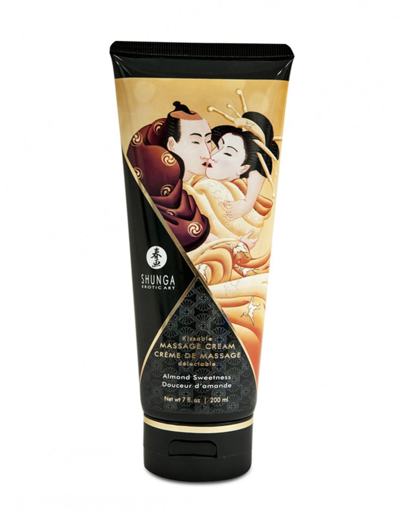 Shunga - Kissable Massage Cream Almond Sweetness 200ml. - UABDSM