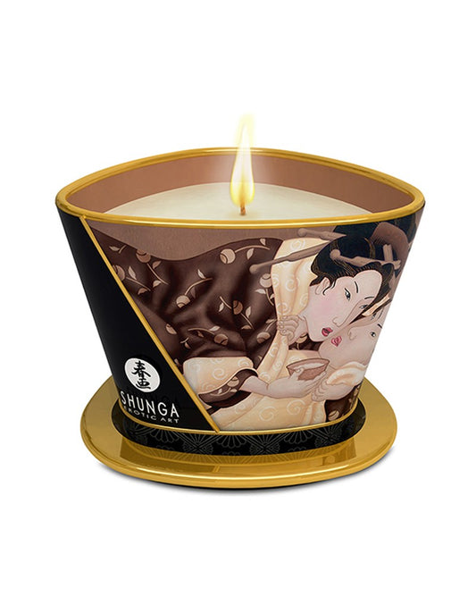 Shunga - Massage Candle - Intoxicating Chocolate 170 Ml. - UABDSM