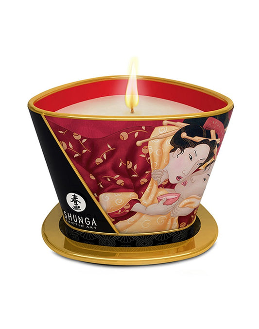 Shunga - Massage Candle - Wine Romance 170 Ml. - UABDSM