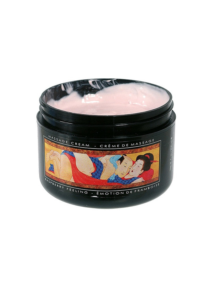 Shunga - Massage Cream - Raspberry Feeling 200 Ml. - UABDSM